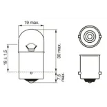 BOSCH 1987302204 Lámpara, luz para lectura