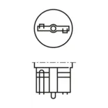 BOSCH 1987302206 Bombilla, luz de entrada