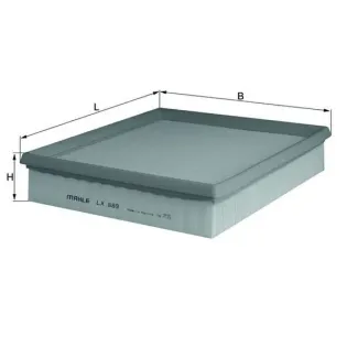 MAHLE LX889 Filtro de aire