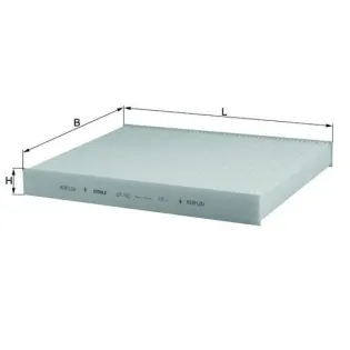 MAHLE LA182 Filtro, aire habitáculo