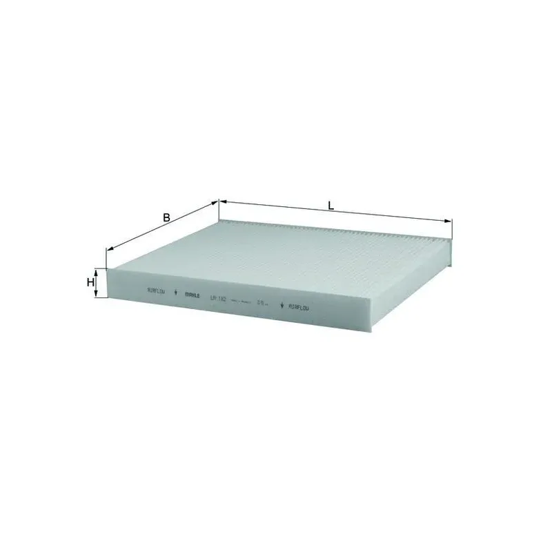 MAHLE LA182 Filtro, aire habitáculo
