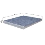 MAHLE LAK373 Filtro, aire habitáculo