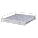 MAHLE LAK220 Filtro, aire habitáculo