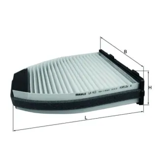 MAHLE LA413 Filtro, aire habitáculo