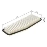 BOSCH 1987429163 Filtro de aire