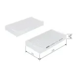 BOSCH 1987432220 Filtro, aire habitáculo