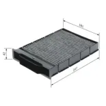 BOSCH 1987432393 Filtro, aire habitáculo