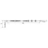 BOSCH 0265007685 Sensor, revoluciones de la rueda