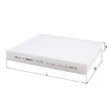 MAHLE LA1123 Filtro, aire habitáculo