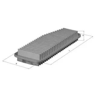MAHLE LX1611 Filtro de aire