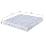 MAHLE LAK1123 Filtro, aire habitáculo