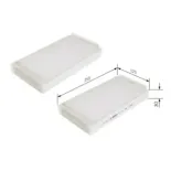 BOSCH 1987432020 Filtro, aire habitáculo