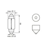 BOSCH 1987302211 Lámpara, luz para lectura