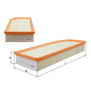 MAHLE LX752 Filtro de aire