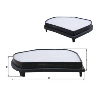 MAHLE LA37 Filtro, aire habitáculo