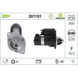 VALEO 201151 Motor de arranque