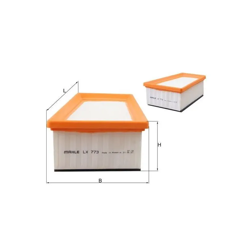 MAHLE LX773 Filtro de aire