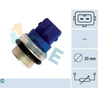 FAE 33630 Sensor, temperatura del refrigerante