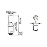 BOSCH 1987302232 Lámpara, luz para lectura