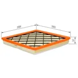 BOSCH F026400217 Filtro de aire