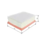 BOSCH F026400559 Filtro de aire