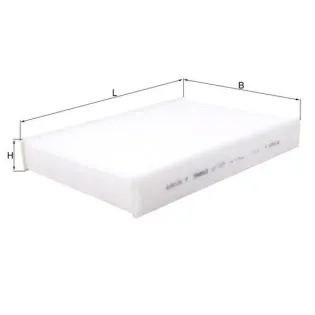 MAHLE LA1173 Filtro, aire habitáculo