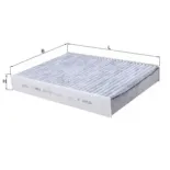 MAHLE LAK1173 Filtro, aire habitáculo