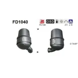 AS FD1040 Filtro hollín/partículas, sistema escape