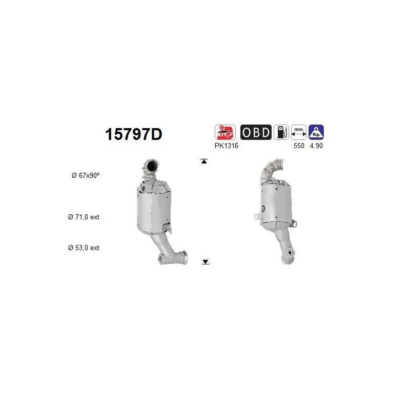 AS 15797D Catalizador