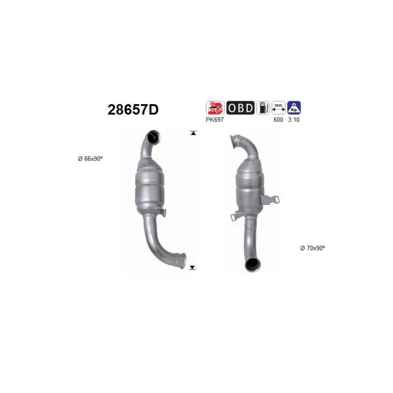 AS 28657D Catalizador