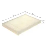 BOSCH 1987435105 Filtro, aire habitáculo
