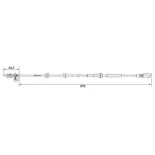BOSCH 0265007790 Sensor, revoluciones de la rueda