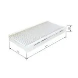BOSCH 1987432206 Filtro, aire habitáculo