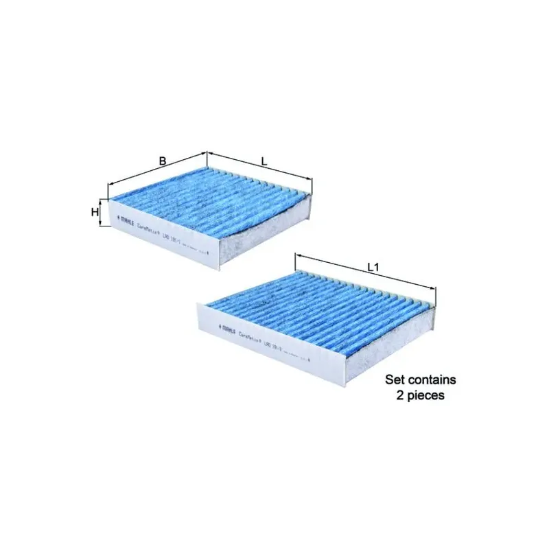 MAHLE LAO191/S Filtro, aire habitáculo