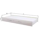 MAHLE LA412 Filtro, aire habitáculo