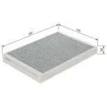 BOSCH 1987432405 Filtro, aire habitáculo