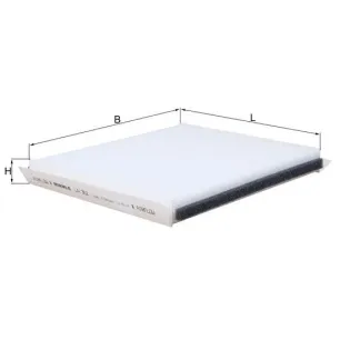 MAHLE LA362 Filtro, aire habitáculo