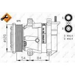 NRF 32220 Compresor, aire acondicionado