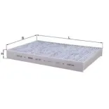 MAHLE LAK437 Filtro, aire habitáculo