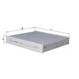 MAHLE LAK923 Filtro, aire habitáculo