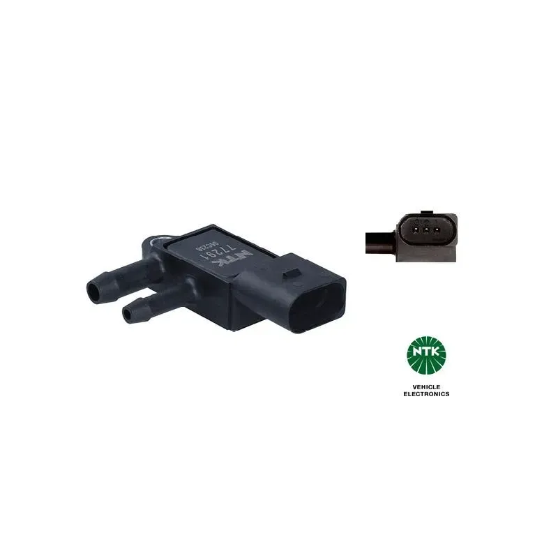 NTK 77291 Sensor, presión gas de escape