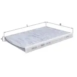 MAHLE LAK463 Filtro, aire habitáculo