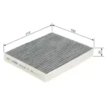 BOSCH 1987435557 Filtro, aire habitáculo