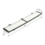 BOSCH 1987432124 Filtro, aire habitáculo