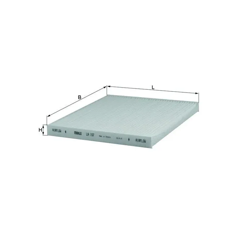 MAHLE LA157 Filtro, aire habitáculo