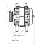 HC-Cargo 116323 Alternador