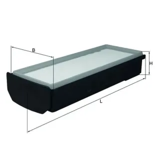 MAHLE LX2796/1 Filtro de aire