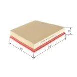 BOSCH F026400089 Filtro de aire