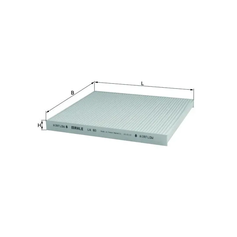 MAHLE LA60 Filtro, aire habitáculo