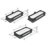 BOSCH 1987432060 Filtro, aire habitáculo